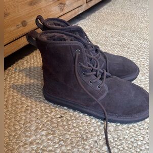 UGG Men's Brown Suede Boots